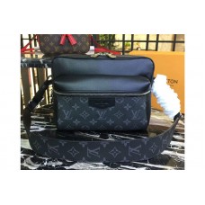 Louis Vuitton M43843 LV Monogram Canvas Messenger PM Black