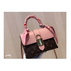 Louis Vuitton M44080 LV Locky BB Monogram Canvas And Epi Leather Pink