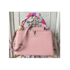 Louis Vuitton M94586 Capucines BB Taurillon Leather Bags Pink