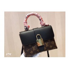 Louis Vuitton M44141 LV Locky BB Monogram Canvas And Epi Leather Black