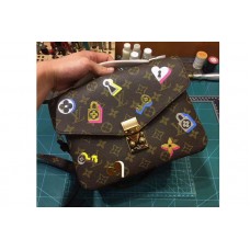 Louis Vuitton M44366 LV Monogram Canvas Pochette Metis Bags