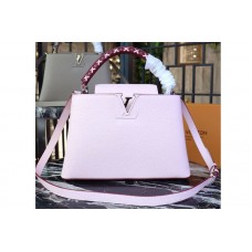 Louis Vuitton M52384 LV Taurillon Leather Capucines BB Bags Pink