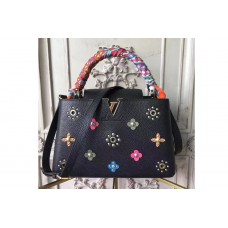 Louis Vuitton M54663 Capucines PM Monogram Flowers Bags