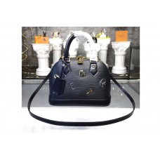 Louis Vuitton M52884 Alma BB Bags Epi Leather Black