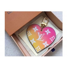 Louis Vuitton M67435 Love Lock Heart Gradient Bag Charm