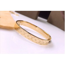 Louis Vuitton M00251 Nanogram Cuff Bracelet and Bangle Yellow Gold