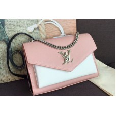 Louis Vuitton M52777 LV Soft Calfskin Mylockme BB Bags Pink