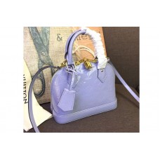 Louis Vuitton M91606 LV Monogram Vernis Alma BB Bags Light Purple