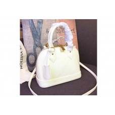 Louis Vuitton M91606 LV Monogram Vernis Alma BB Bags White