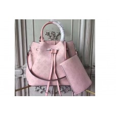 Louis Vuitton M54401 Girolata Mahina Leather Bags Pink