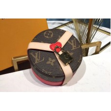 Louis Vuitton GI0353 LV Lock Me Box PM Monogram Canvas Red