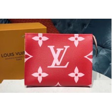 Louis Vuitton M67692 Toilet Pouch XL Monogram coated canvas Rouge