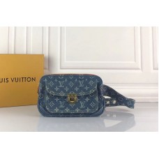 Louis Vuitton M44466 Bumbag Bag Monogram Denim Blue