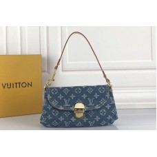 Louis Vuitton M95050 Mini Pleaty Bags Monogram Denim Blue