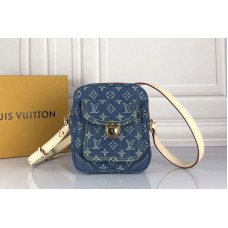 Louis Vuitton M95348 LV Camera Bag Monogram Denim Blue