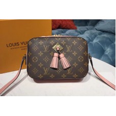 Louis Vuitton M44442 LV Saintonge Bags Monogram Canvas Rose Poudre