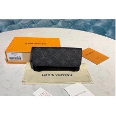 Louis Vuitton GI0372 LV Woody Glasses Case Monogram Eclipse Canvas