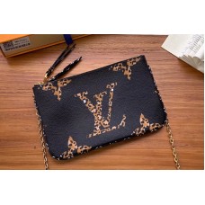 Louis Vuitton M67561 LV Pochette Double Zip Bags Monogram Canvas