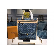 Louis Vuitton M95018 LV Bags Blue Monogram Denim