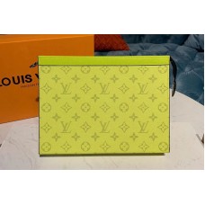 Louis Vuitton M61692 LV Pochette Voyage MM Bags Yellow Monogram Canvas