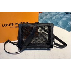 Louis Vuitton M44427 LV Soft Trunk Bags Black Monogram Canvas