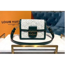 Louis Vuitton M53996 LV Mini Dauphine Bags White Monogram Denim