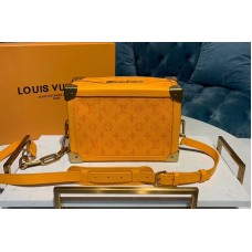 Louis Vuitton M44723 LV Soft Trunk Bags Yellow Monogram Denim