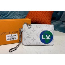 Louis Vuitton M67809 LV Zipped Pouch PM White Monogram Canvas