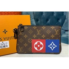 Louis Vuitton M67814 LV Zipped Pouch MM Monogram Canvas