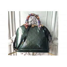 Louis Vuitton M90321 Monogram Vernis Alam PM Green Bags