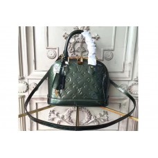 Louis Vuitton M90322 Monogram Vernis Alma BB Green Bags