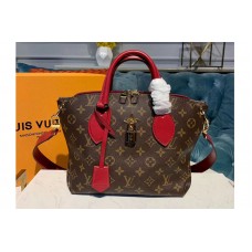 Louis Vuitton M44350 LV Flower Zipped Tote PM Bags Monogram Canvas Red