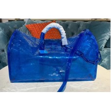 Louis Vuitton M53272 LV Bandouliere 50 Bags Blue Monogram embossed PVC