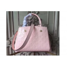 Louis Vuitton M50170  Monogram Vernis Montaigne BB Bags Pink