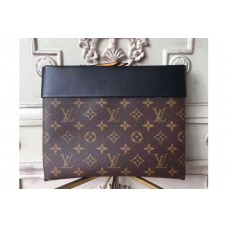 Louis Vuitton M64034 Pochette Tuileries Monogram Canvas Black