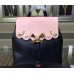 Gucci Leather studded backpack 432270 pink