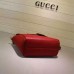 Gucci swing mini leather top handle bag 368827 Red