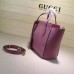 Gucci swing mini leather top handle bag 368827 Rosy