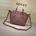 Gucci swing mini leather top handle bag 368827 Pink