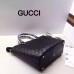 Gucci Signature leather tote 432124 black