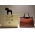 Gucci GG Marmont leather tote 409155 Brown