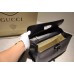 Gucci Bamboo Daily leather top handle bag 392013 Black