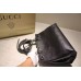 Gucci Bamboo Daily leather top handle bag 392013 Black