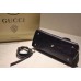 Gucci Bamboo Daily leather top handle bag 392013 Black