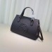 Gucci Soho leather top handle bag 431571 black