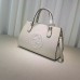 Gucci Soho leather top handle bag 431571 white