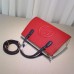 Gucci Soho leather top handle bag 431571 Hibiscus red