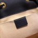 Gucci Ophidia Web Suede Small Bucket Top Handle Bag 550621 Black