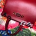 Gucci Zumi Smooth Leather Medium Top Handle Bag 564714 Red 2019