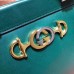 Gucci Zumi Smooth Leather Medium Top Handle Bag 564714 Green 2019